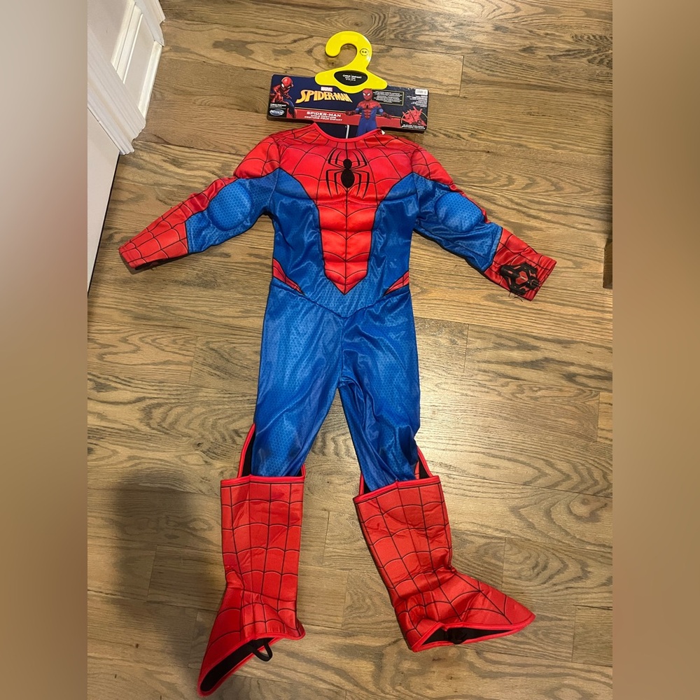 Marvel Spider-Man Kids Costume - Vibrant Red and Blue